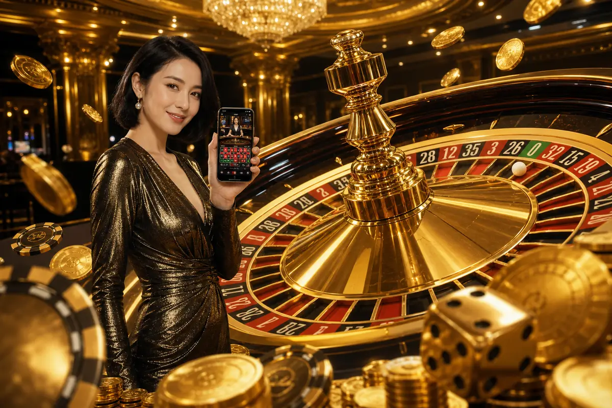 oncuci kasino langsung baccarat dealer