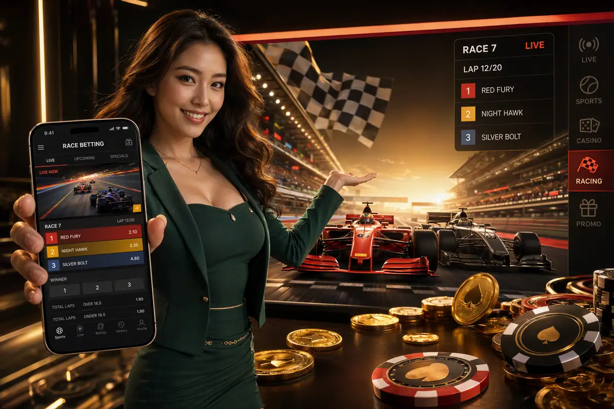 oncuci Casino live dealer baccarat table